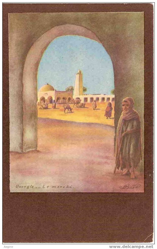 ALGERIE- ref no 353-ouargla  - illustrateur   - bon etat