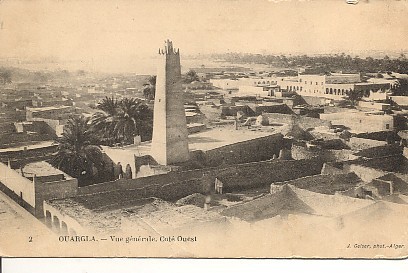 CPA  OUARGLA - Vue générale côté ouest