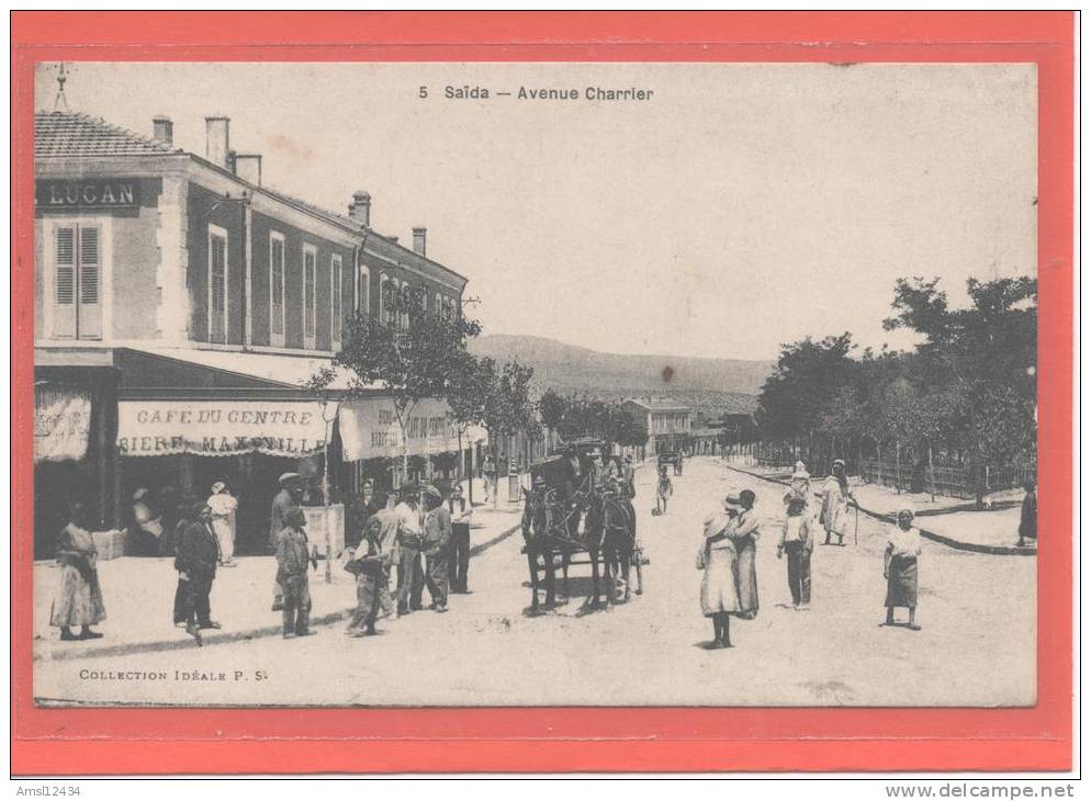 SAIDA  avenue Charrier  Café du Centre