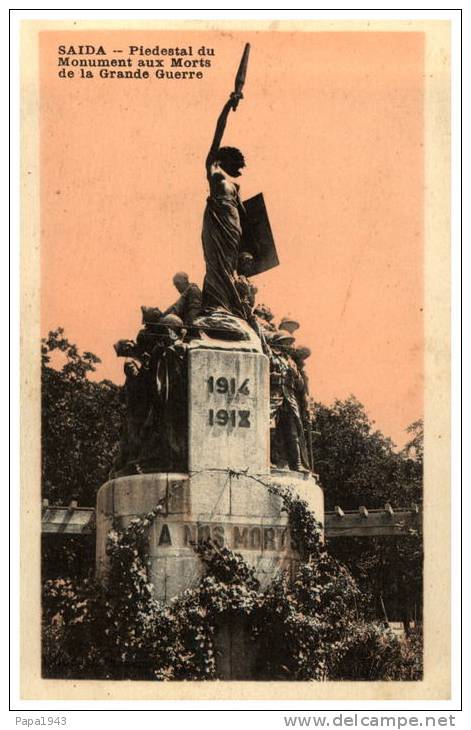 SAIDA  Monument aux Morts