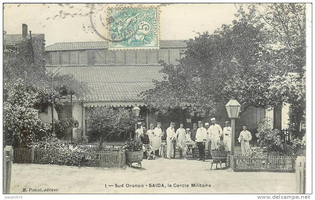 sud oranais Saida - le cercle militaire