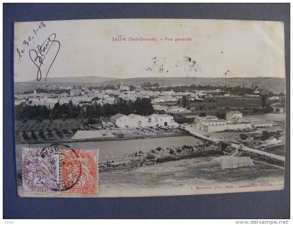 CPA Sud Oranais - Saïda (Algérie) - Vue générale