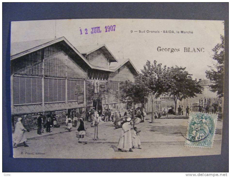 CPA Sud Oranais - Saïda (Algérie) - Le Marché