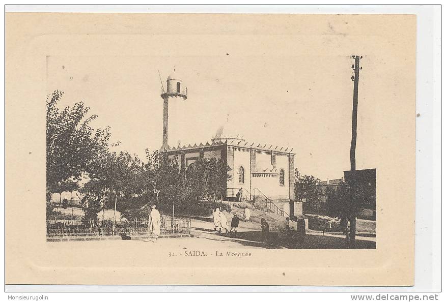 ALGERIE )) SAIDA   Mosquée   N° 32  edit Motz