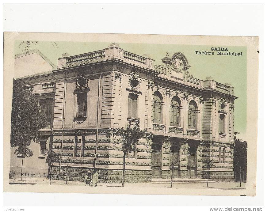 SAIDA THEATRE MUNICIPAL CPA VERTE BON ETAT