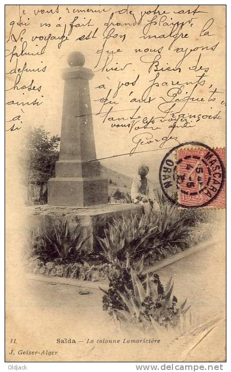 SAÏDA La Colonne Lamoricière