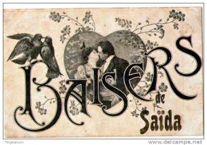 CPA-BAISERS DE SAIDA