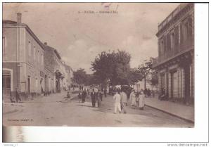 ALGERIE   SAIDA  avenue d isly