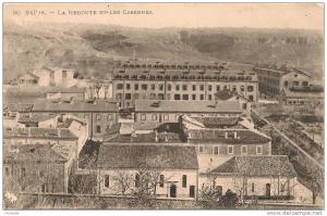 SAIDA,,,LA REDOUTE et les CASERNES,,,,,,ECRITE 1920,,,,