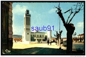 Saïda -  La Nouvelle Mosquée  -  Automobile 2CV   Citroën camionette  - Réf  25864