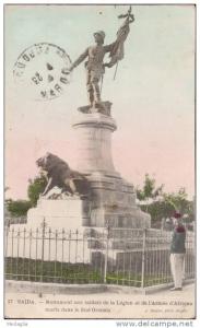 SAIDA - Monument aux soldats de la légion et de l' armée d' Afrique