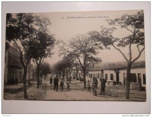 Algerie Berrouaghia AVENUE  de la gare  animé ---