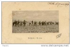 SAÏDA  - Sud Algérien .. En colonne