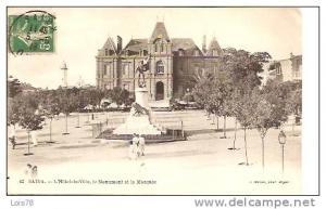 Saïda, L'Hôtel de ville, le monument et la Mosquée