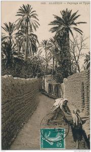 ALGÉRIE - SAÏDA - Paysage et Types