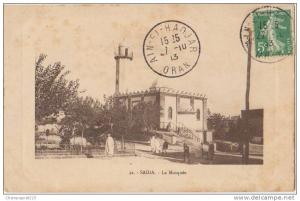 CPA ALGERIE SAÏDA La Mosquée 1913