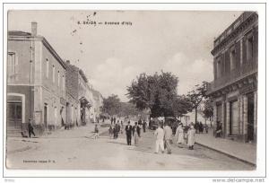 Algérie  SAIDA   Avenue d'Isly