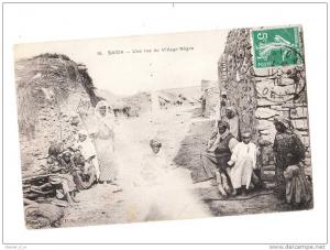 une rue du village nègre