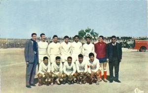 Algérie - SAIDA -  EQUIPE DE FOOTBALL du CLUB du M.C.S.  années 60/70  Exclusiv.BAKHTI à ORAN - éditeur  COMBIER A MACON
