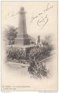 CPA ALGERIE Oranie SAIDA La Colonne Lamoricière Geiser N° 11