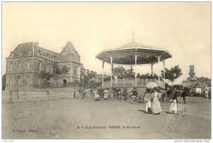 CPA - Saïda - Le kiosque