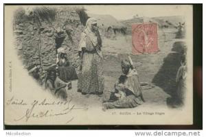 ALGERIE SAIDA  / Le village nègre  /