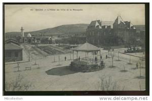 ALGERIE SAIDA  / L'hôtel de ville et la mosquée  /