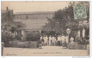 ALGERIE SAIDA LE CERCLE MILITAIRE RENDEZ VOUS DES OFFICIERS EN 1907