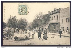 SAIDA algerie rue de la gare