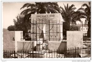 belle cpsm de 1957 N°1512 SAIDA( algérie) Le Cadran Solaire