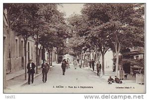 Algérie -  Z890 - Saïda - Rue du 4 Septembre - bon état