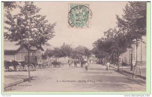 ALGERIE.SAIDA.AVENUE D ISLY  SUD ORANAIS