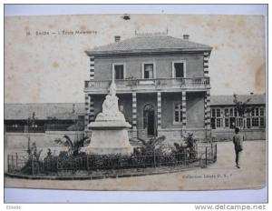 Saida 18 l ecole maternelle  Ecrite Legionnaire Adjudant au Camp Discipline Legion a Mecheria