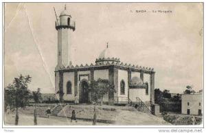 Algérie. Saida. La mosquée ( Idéale P.S.1 ).
