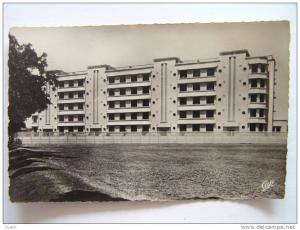 cpsm, carte photo, très belle vue, Sétif, caserne des gardes Mobiles