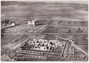 LAMBESE - Vue Aérienne sur les Ruines Romaines