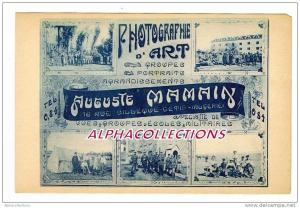 ALGERIE - SETIF  A. MAMAIN, PHOTOGRAPHIE D'ART.