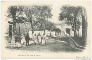 CPA ALGERIE  Sétif, la porte de Bougie