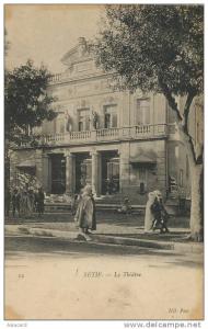 Setif  12 Le Theatre ND Phot Timbrée Setif 1907