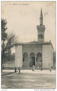 Setif 31 La Mosquée Coll. Ideales PS Timbrée 1910