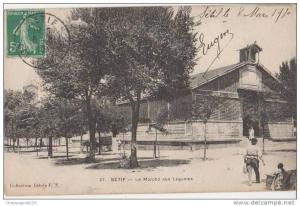 CPA ALGERIE SETIF Le Marché aux Légumes 1910