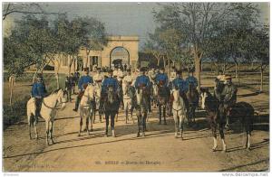 CPA ALGERIE / Sétif / RARE CARTE TOILÉE