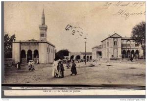 9900  SETIF 1907  OBLITERE  VERSO