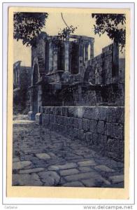 Algérie DJEMILA Temple de Septime Sévère