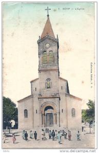 SETIF  l'église colorisée TB (petite taches voir scan) écrite