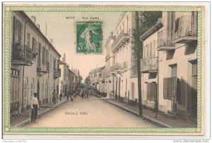 Algerie - Setif - Rue Valee  -   CPA°