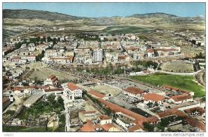 SETIF VUE GENERALE SUR LE MARCHE ARABE LE STAD GIROD ET UNE PARTIE DE LA VILLE