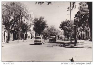 ALGERIE. SETIF.  AVENUE JEAN JAURES VOITURES