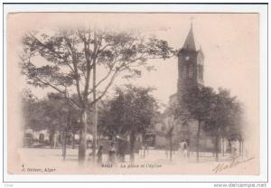 Algérie - SETIF - La Place et l'église