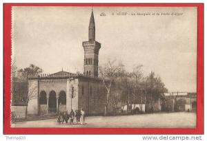 3. Sétif. La Mosquée et la Porte d'Alger.
